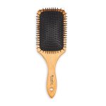 Brosse à cheveux en bois ergonomique