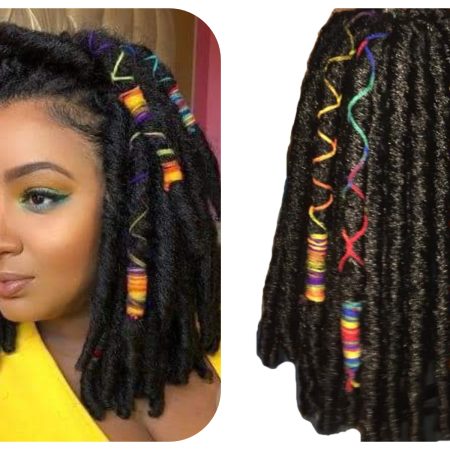 3 BOULES FAUX LOCS