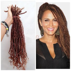 5 PAQUETS TWIST BRAID - J340